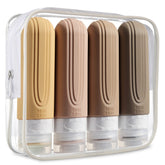 Mrsdry botellas de viaje 3oz, diseño a prueba de fugas para maleta.