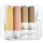 Mrsdry botellas de viaje de 4 unidades para llevar cosméticos sin derrames