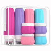 Mrsdry botellas de viaje con rociador de 3 oz para líquidos