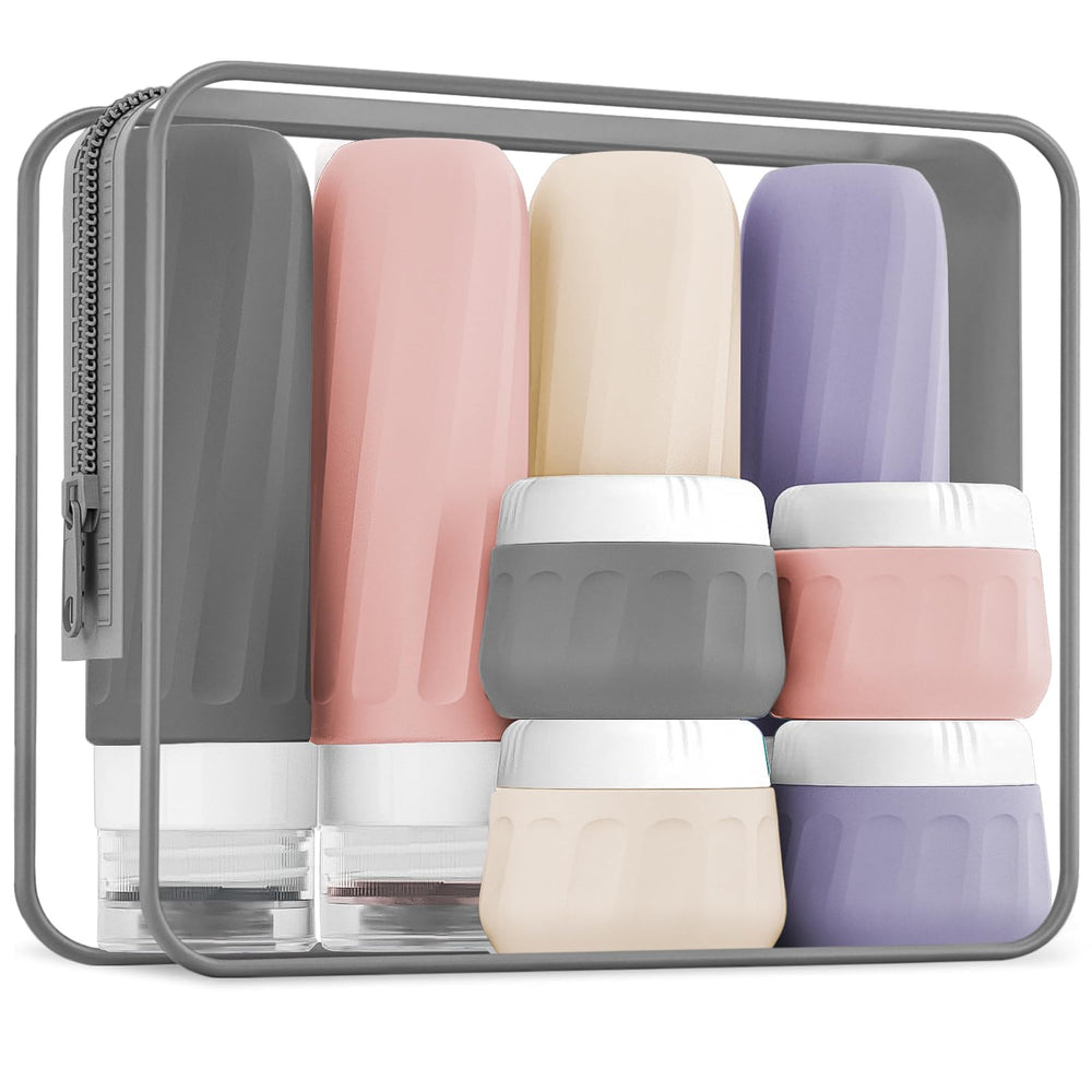 Mrsdry botellas de viaje tres onzas para líquidos en cabina