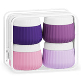 Frascos de viaje Mrsdry de 90 ml para cosméticos, ideal para orden y cabina.