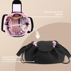 Bolsa MrsFox para pinceles y maquillaje con compartimentos para todo.