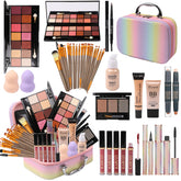MTDXILTAI kit maquillaje arcoiris con paleta de sombras para looks creativos
