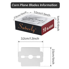 Hojas Mudder en acero inoxidable plateado, duraderas para uso prolongado.