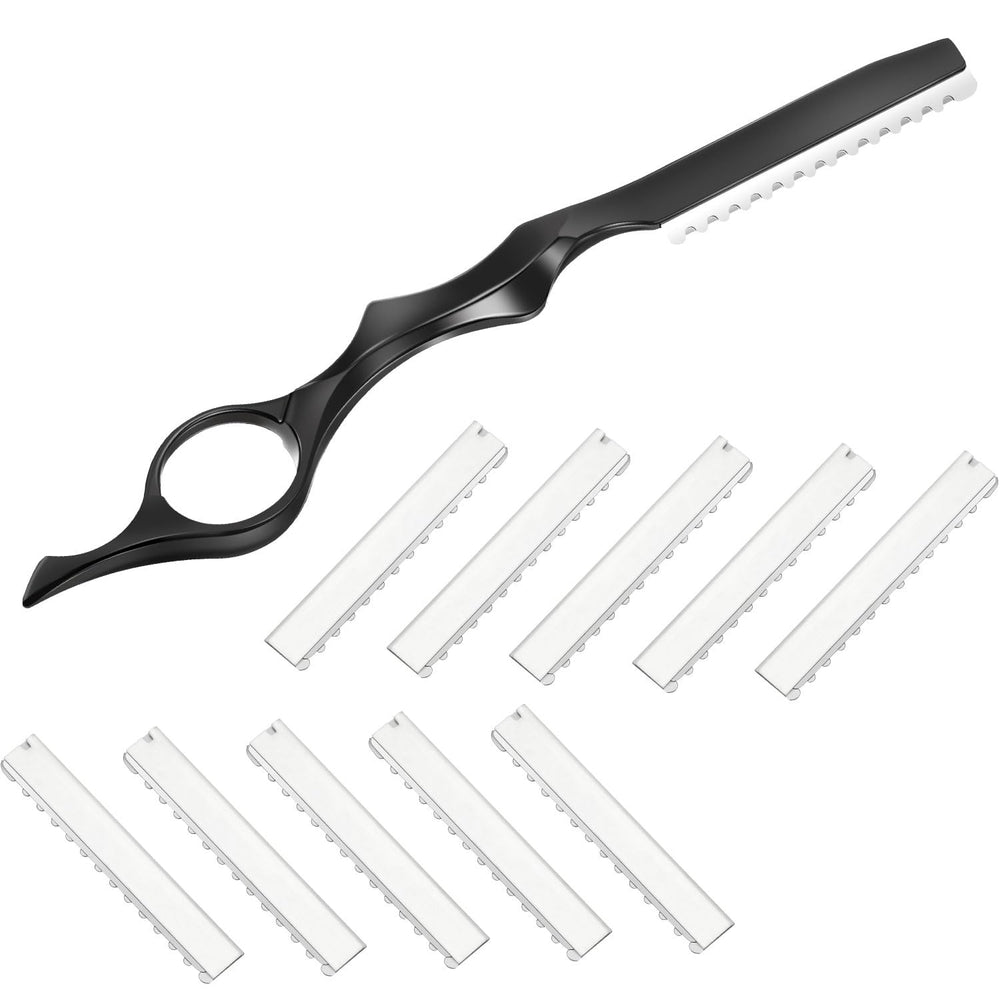 Mudder peine afilador para cabello, 11 piezas, ideal para salón o casa.