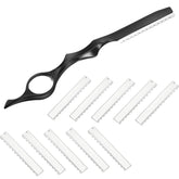 Mudder peine afilador para cabello, 11 piezas, ideal para salón o casa.