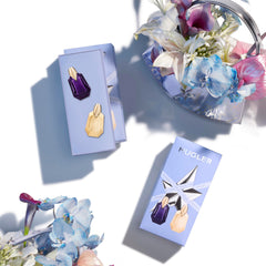 Embalaje del set Mugler Alien Goddess con fragancias de viaje