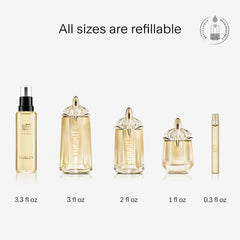 Notas de vainilla Bourbon en Mugler Alien Goddess, calidez suave para cualquier ocasión.