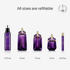 Mugler Alien, madera cachemira aporta calidez duradera.