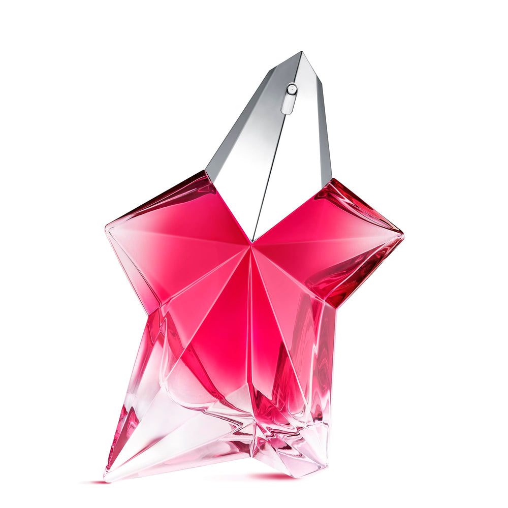 Mugler Angel Nova: botella-escultura destacando en el tocador para colección