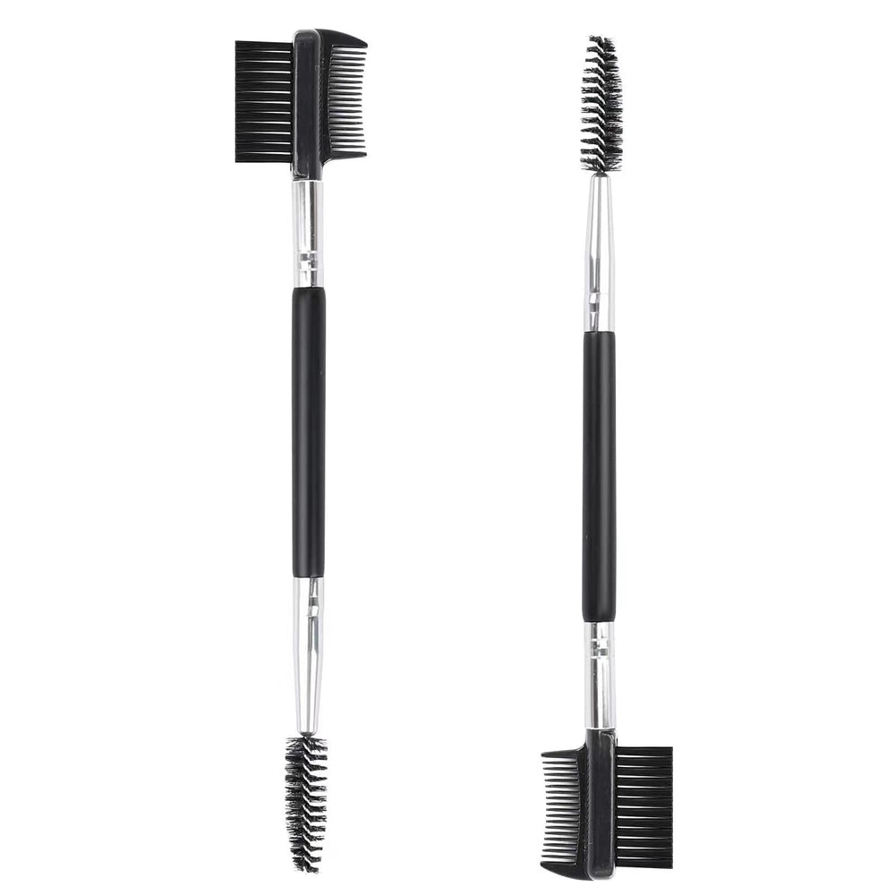 MUIIGOOD: cepillo de doble cabeza para cejas y pestañas, define y separa.