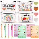 MUKOSEL kit profesores: bolsas cosméticas para organizar útiles diarios.