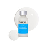 Murad Deep Relief, bote frontal para tratamiento de acné con alivio suave para la piel.
