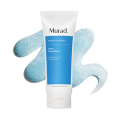 Murad Limpiador corporal para acné: botella-espuma, limpieza suave que reduce brillo.