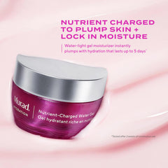 Texture légère du gel Murad pour une absorption rapide.