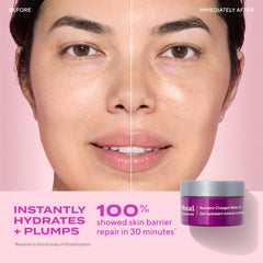 Murad Gel d'Eau Nourrissant: vitamines et peptides pour peau tonifiée.