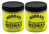 Murray's cera de abejas 4 oz, tarro frontal para peinado con brillo