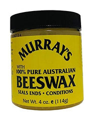 Murray's cera de abejas 100% pura para aplicación suave y estilos duraderos.
