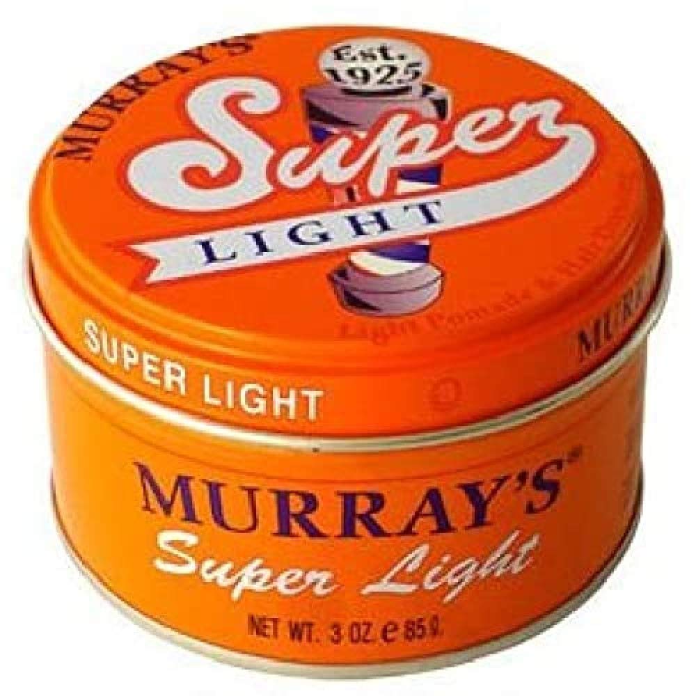 Murray's pomada ligera aplicada con dedo para un peinado suave y controlado.