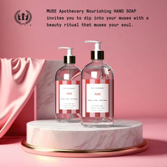 Muse Apothecary Hand Ritual: espuma cremosa que limpia y deja la piel suave.