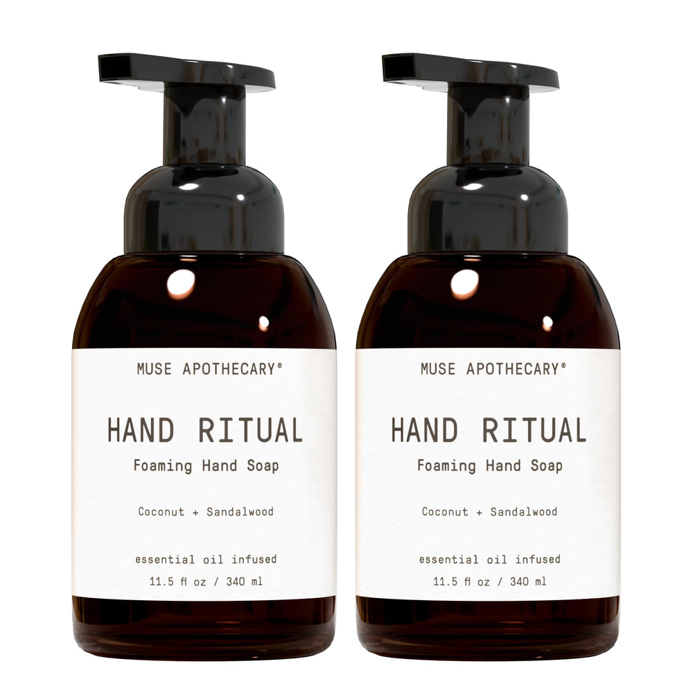 Muse Apothecary Jabon manos Ritual con espuma suave para piel limpia.