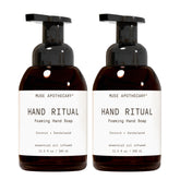 Muse Apothecary Jabon manos Ritual con espuma suave para piel limpia.