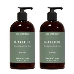 Muse Apothecary Rituel Main – bouteille savon cédré chaud pour mains propres et hydratées