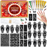 MuseLuxe plantillas de tatuajes temporales con 102 diseños para estilo único