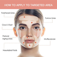 Parches Muzooy para ojos, reduce arrugas de expresión alrededor de los ojos