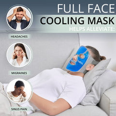 Mascarilla MyHalos caliente para confort calmante y relajación nocturna