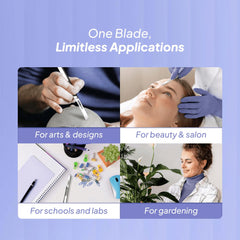 MyMed rasor-dermaplaning-agarre-seguro: facilita el uso