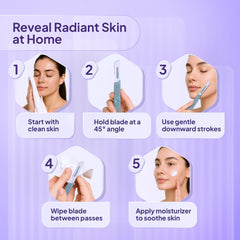 MyMed rasor-dermaplaning-precision-45-grados: resultados consistentes en casa