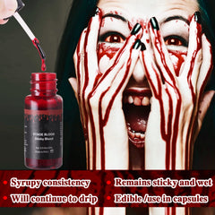 Mysense sangre de utilería para efectos en escena.