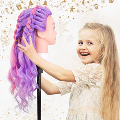 Set de herramientas para peinado y trenzas para practicar