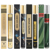 MZANK cuatro colonias para hombres, ideal regalo y tamaño de viaje.
