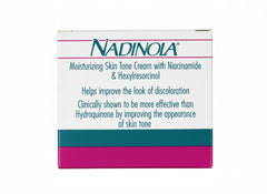 Nadinola crema tono piel, absorción rápida para una rutina eficiente.