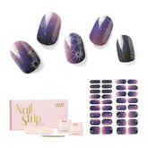 NAILOG Constellation, set de tiras gel para uñas con diseños variados.