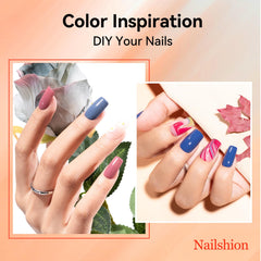 Nailshion fórmula vegana y sin toxinas para uñas más sanas.