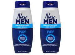 Nair Hair Remover para hombres con dispensador facilita la aplicación rápida