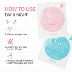 Naisture kit 15 minutos cuidado manos para hidratación rápida.