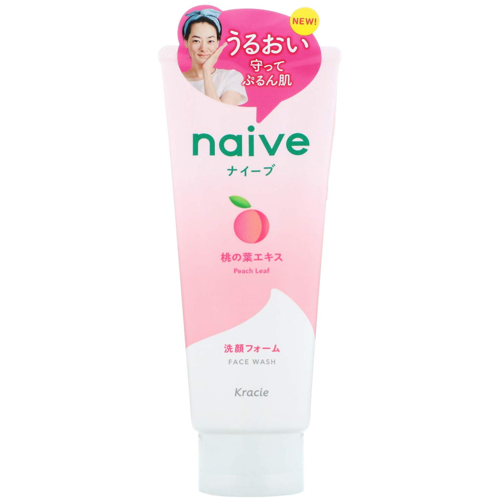 Naive limpiador facial espuma durazno: limpieza suave y refrescante para la piel