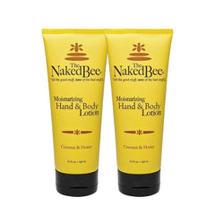 The Naked Bee loción coco miel para manos y cuerpo, hidratación suave.