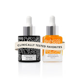 Naked & Thriving Renew serum frasco, hidratación profunda para la piel