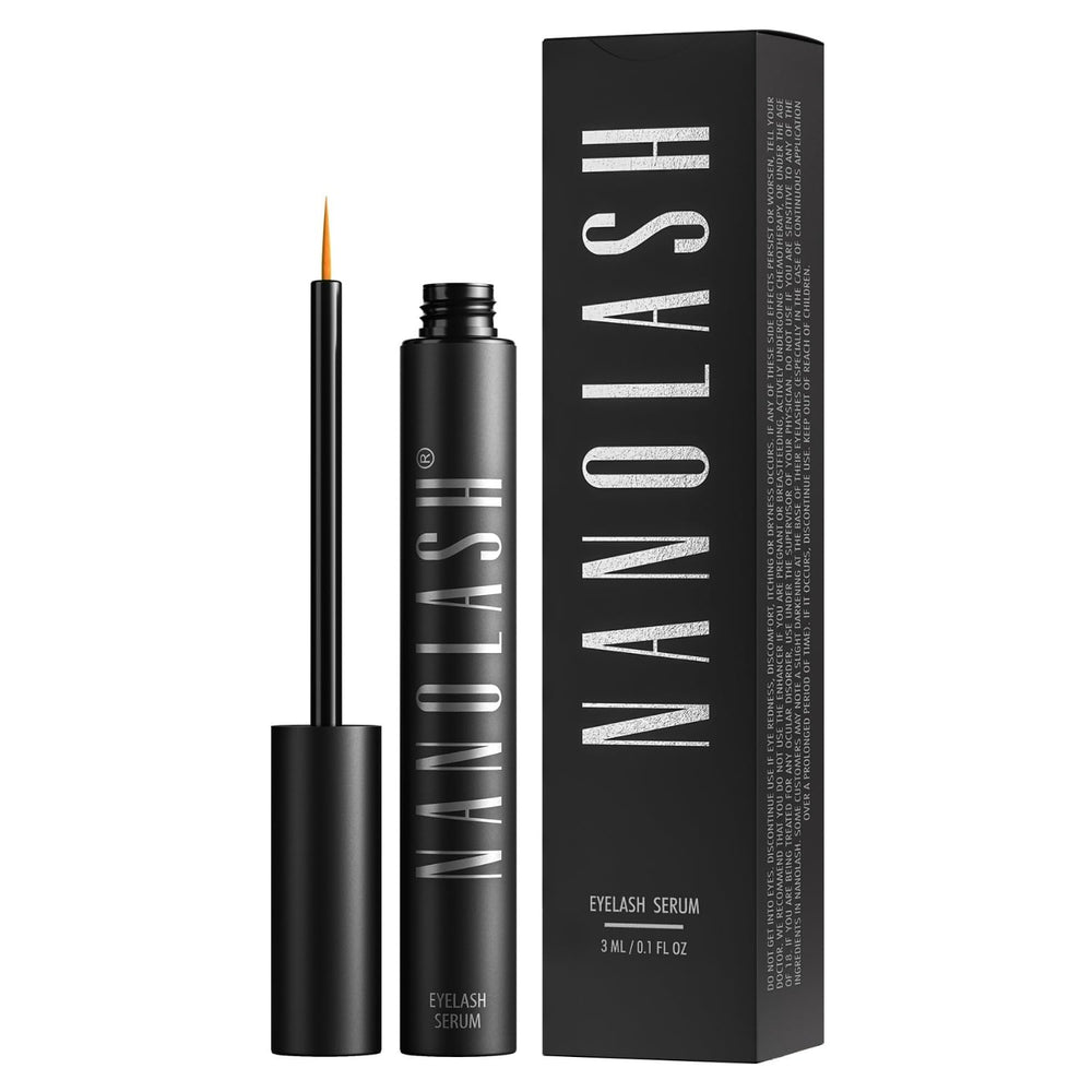 NANOIL Nanolash serum para pestañas, aplicación suave para realzar la mirada.