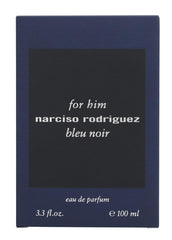 Narciso Rodriguez Bleu Noir, empaque frontal; perfecto para regalo o presentación elegante.