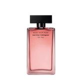 Narciso Rodriguez Musc Noir Rose, botella, aroma elegante para uso diario.