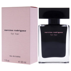 Narciso Rodriguez Para Ella, tapa rosada, diseño cómodo y refrescante.