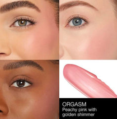 NARS Afterglow rubor líquido Orgasm brinda luminosidad cálida para maquillaje diario
