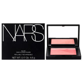 NARS Orgasm polvo compacto rosado-dorado para un acabado natural en las mejillas.