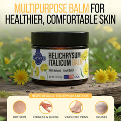 Bálsamo Nativae Helichrysum Italicum, reducción de enrojecimiento y alivio de irritaciones.